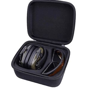 Black Earmuff And Glasses Case
